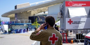 CVP com postos de testagem na Liga dos Campe&otilde;es