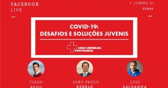 Webinar "COVID-19: Desafios e Solu&ccedil;&otilde;es Juvenis?" Hoje, 01 de junho, em direto,&nbsp;&agrave;s 21h45